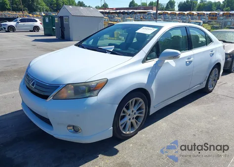 2010 Lexus Hs 250H Premium из США, поврежденный, VIN JTHBB1BA7A2008681